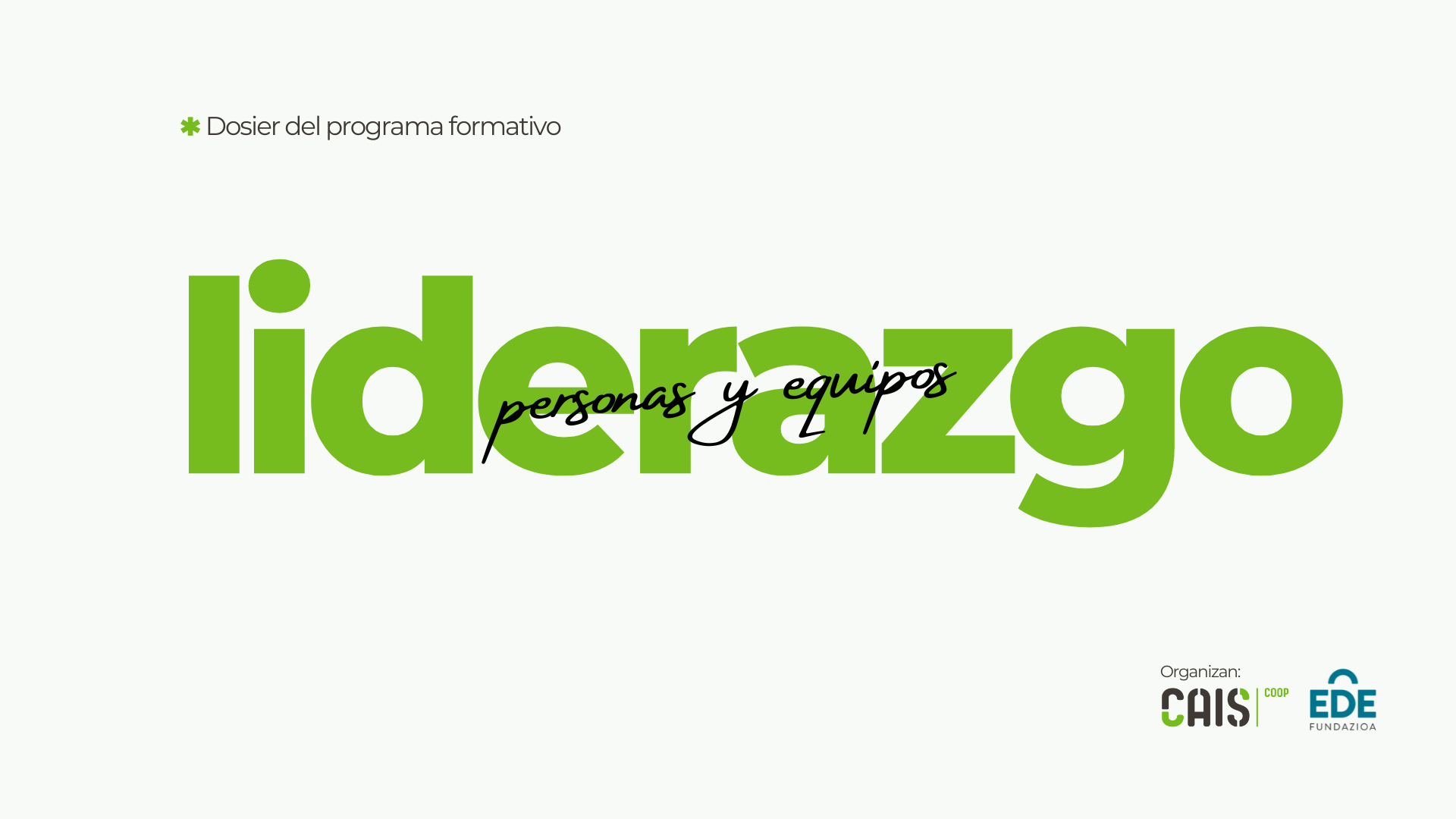 Programa de Liderazgo 2026